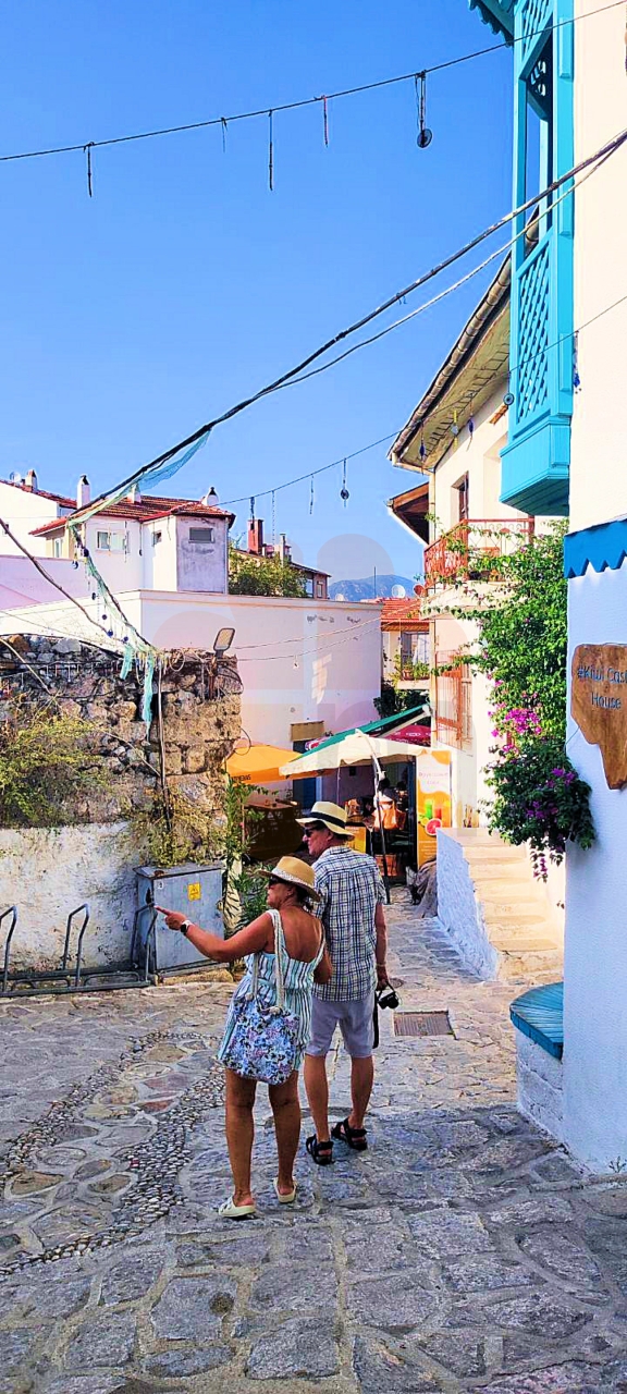 Marmaris castle and old town